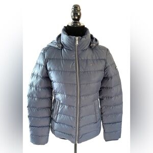Tommy Hilfiger Women's Navy Blue Puffer Jacket